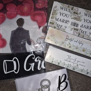 Elegant Wedding Party Supplies Set